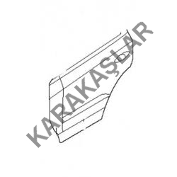 Elentra Kapı Sacı Arka Sol 2000-2005