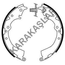 Vigo Arka Fren Baltası 2Wd 4X2 Takım 2006-2011