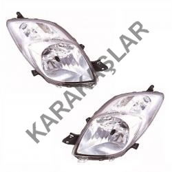 Yaris Ön Far Elektrikli Sol 2006-2008