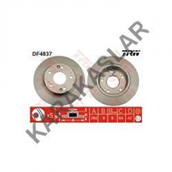 Civic Arka Disk Takım 2012-2015