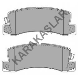 Corolla Fren Balatası Arka Disk Takım 2000-2002