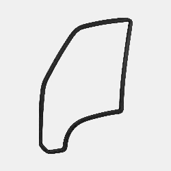 Sağ Ön Kapı Fitili HYUNDAI H100 1993–1997