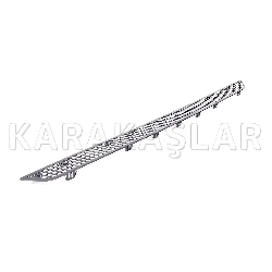 ML Serisi W163 Tampon Izgarası Ön 2005-2005