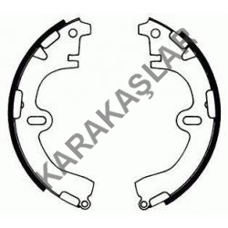 Corolla Fren Balatası Takım Arka 1993-1997
